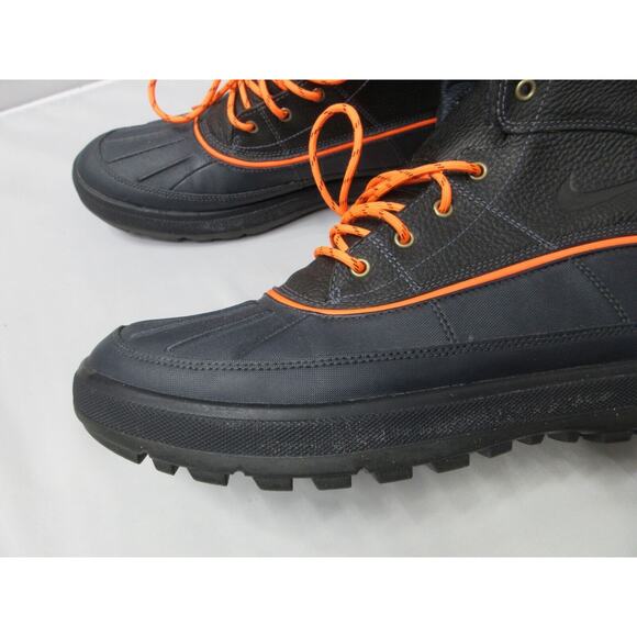 Nike Mens ACG Woodside II 525393-448 Black Blue Waterproof Duck Boots Size 13 - Picture 3 of 16